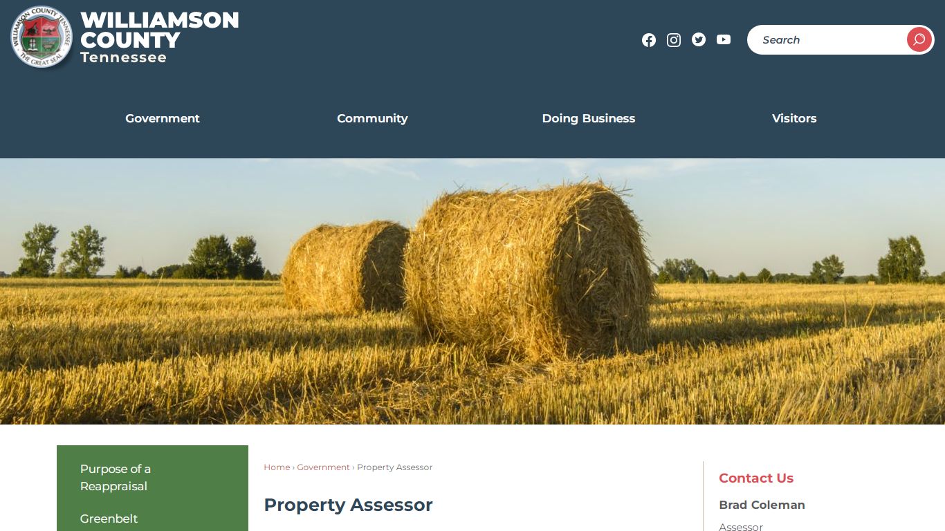 Property Assessor | Williamson County, TN - Official Site